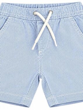 GAP Blue Pinstripe Drawstring Shorts